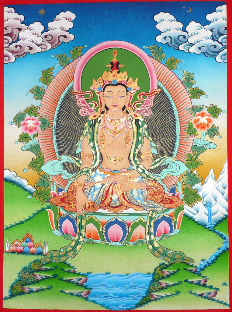 Будда Тонпа Шенраб божество Бон